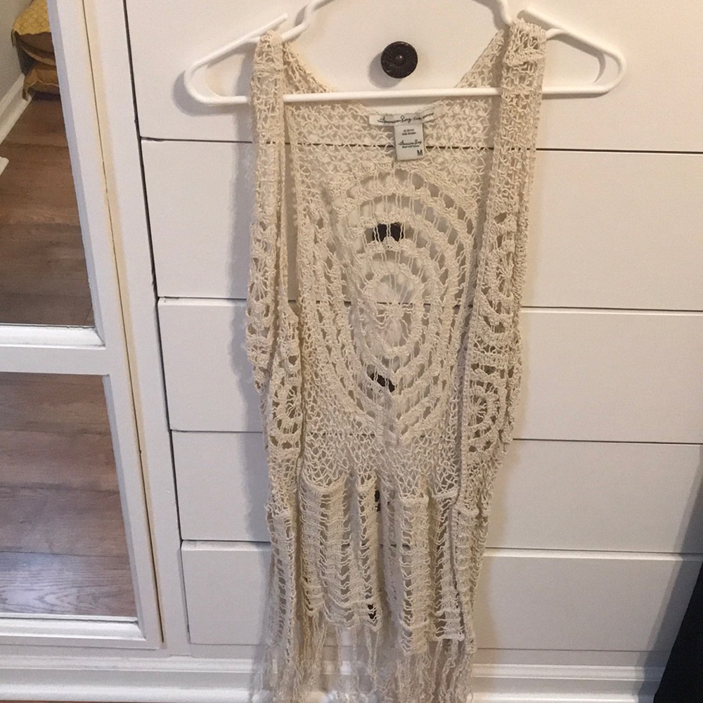 Crochet vest